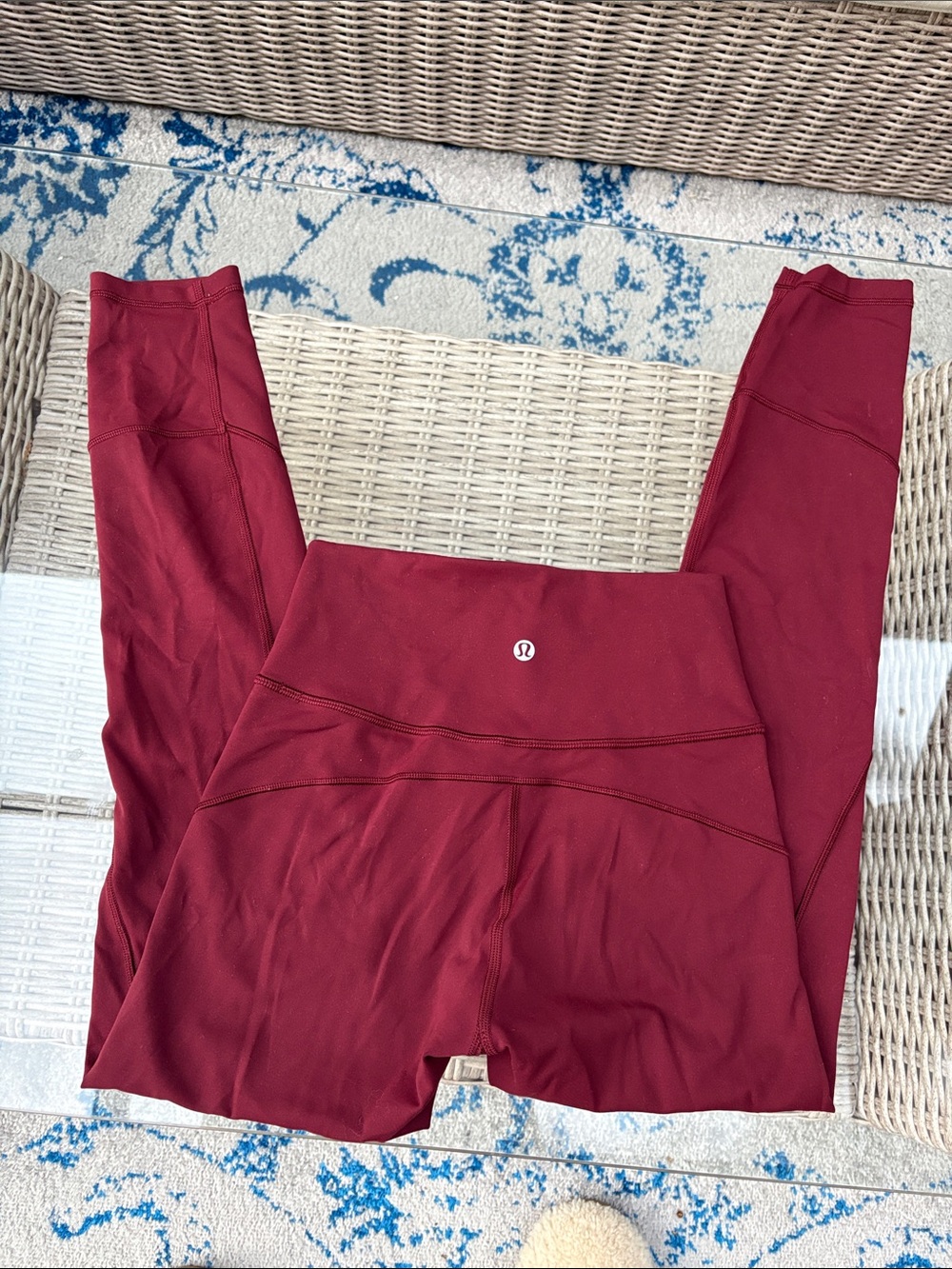 lululemon athletica Deep Wine High-Rise Leggings
